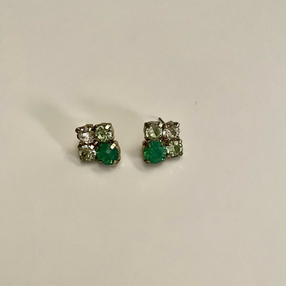 Green Earrings